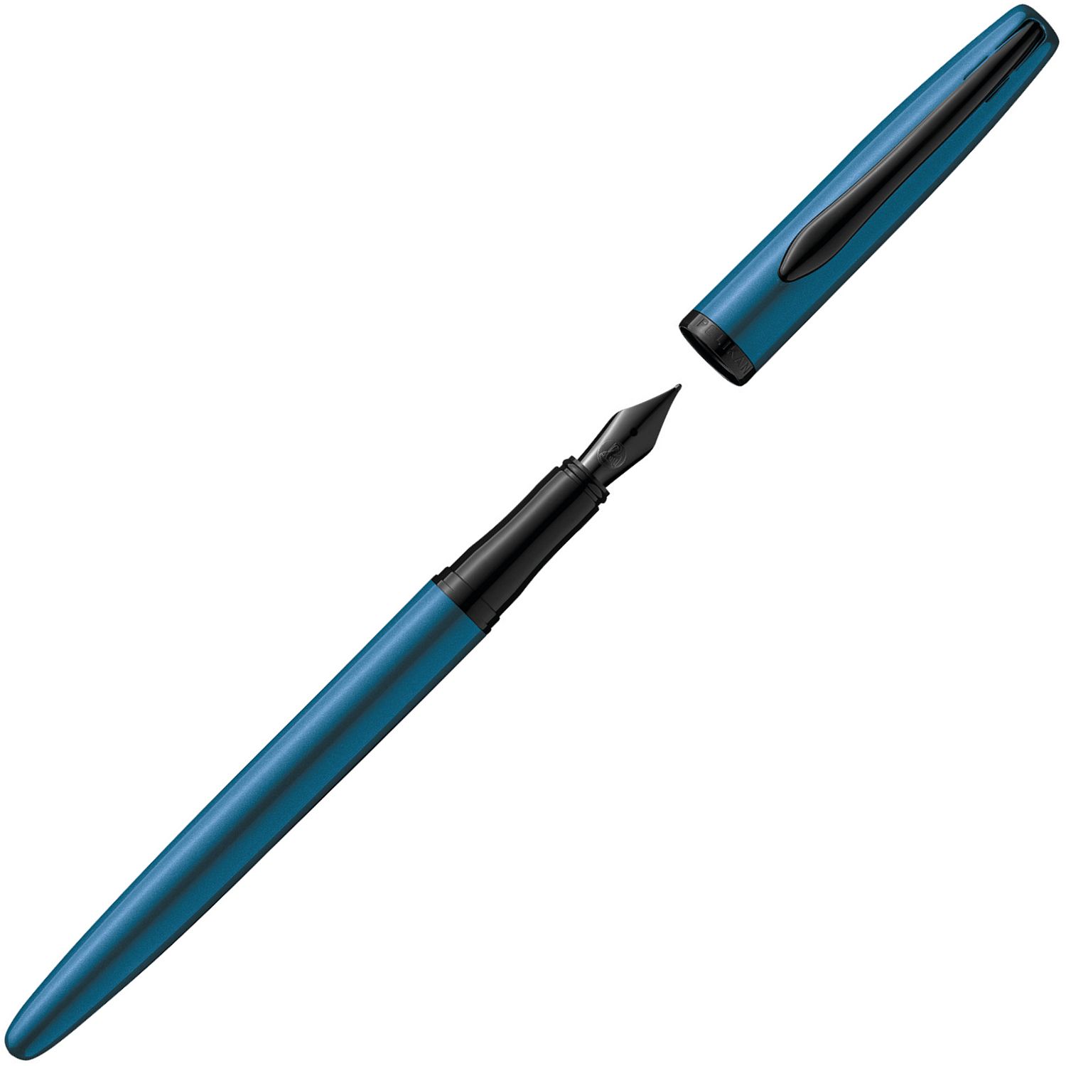 Stilou Pelikan Jazz - Noble Elegance, albastru marin, într-o cutie