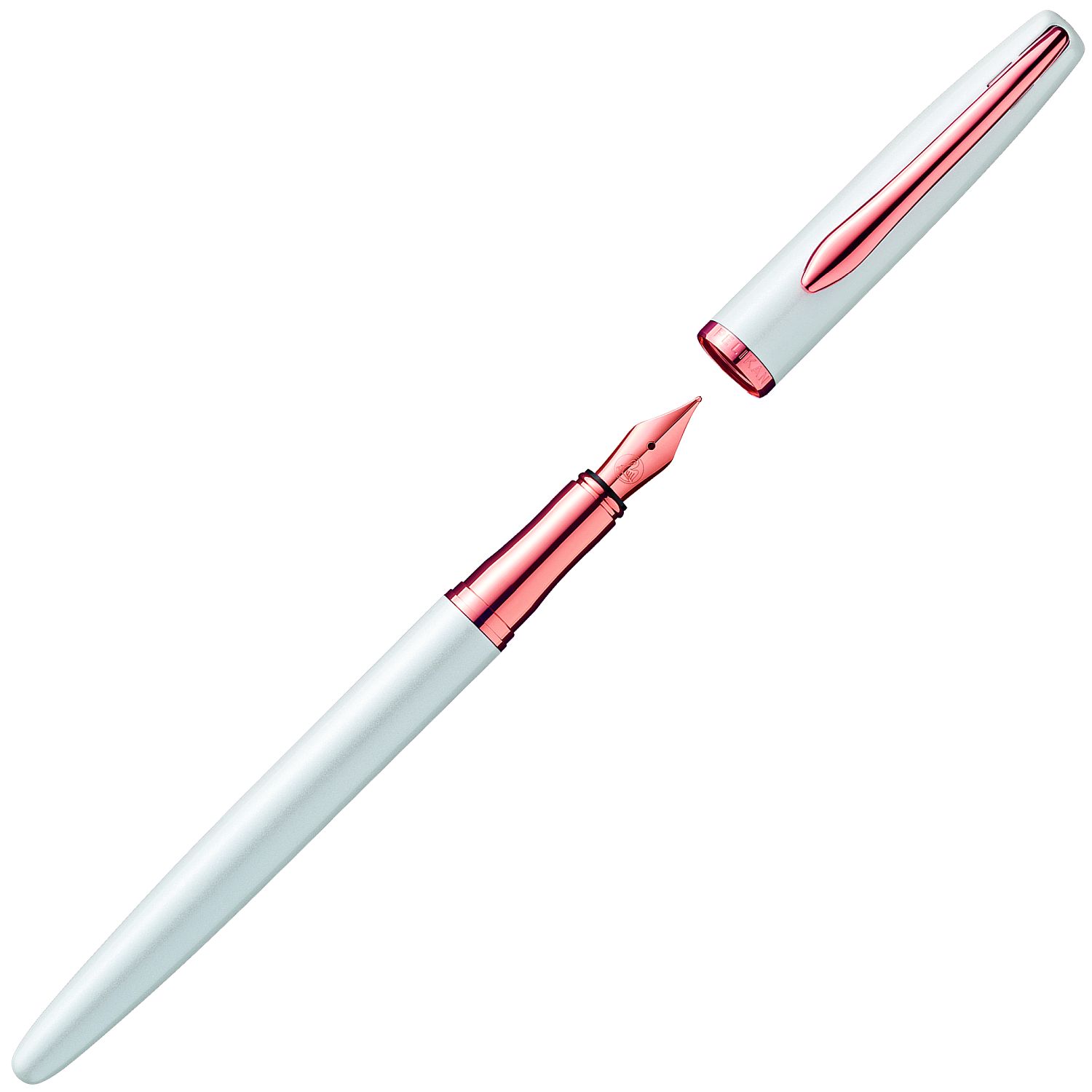 Stilou Jazz Noble Elegance P36, Pearl White, Cutie Eleganta, Pelikan - imagine 2