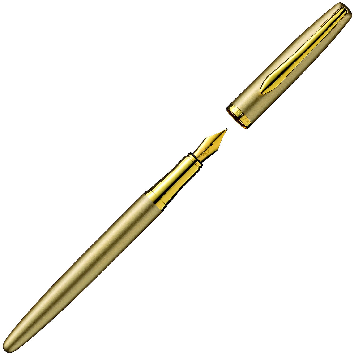 Stilou Jazz Noble Elegance, Yellow Gold  +  Patron Cerneala, Cutie Tip Cadou - imagine 2