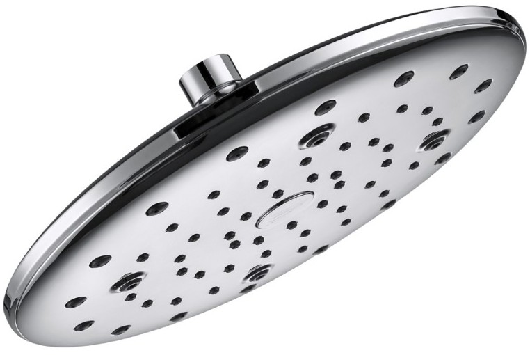 Placă pentru duș fix Inter Ceramic - crom,  Ø23 cm