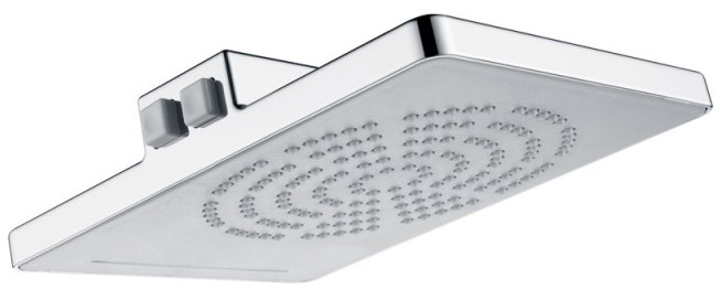 Placă pentru duș fix Inter Ceramic - dreptunghiular, cromat