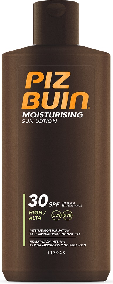 Lotiune cu Protectie Solara Piz Buin Moisturising SPF 30, 200 ml - imagine 2