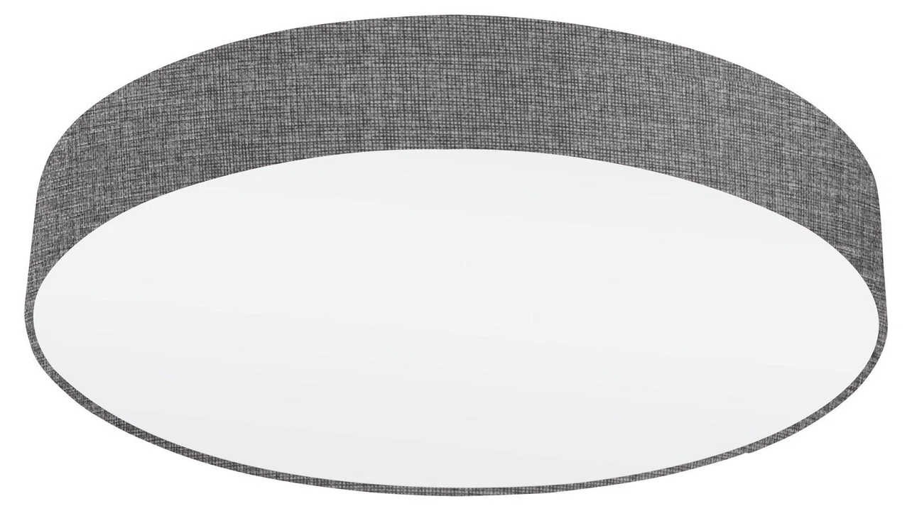 Plafonieră Eglo – Pasteri, 3xE27, Ø57 cm, gri