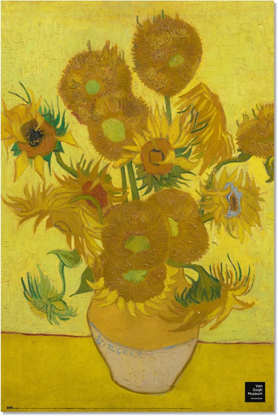 Poster Erik Art: Van Gogh - Sunflowers