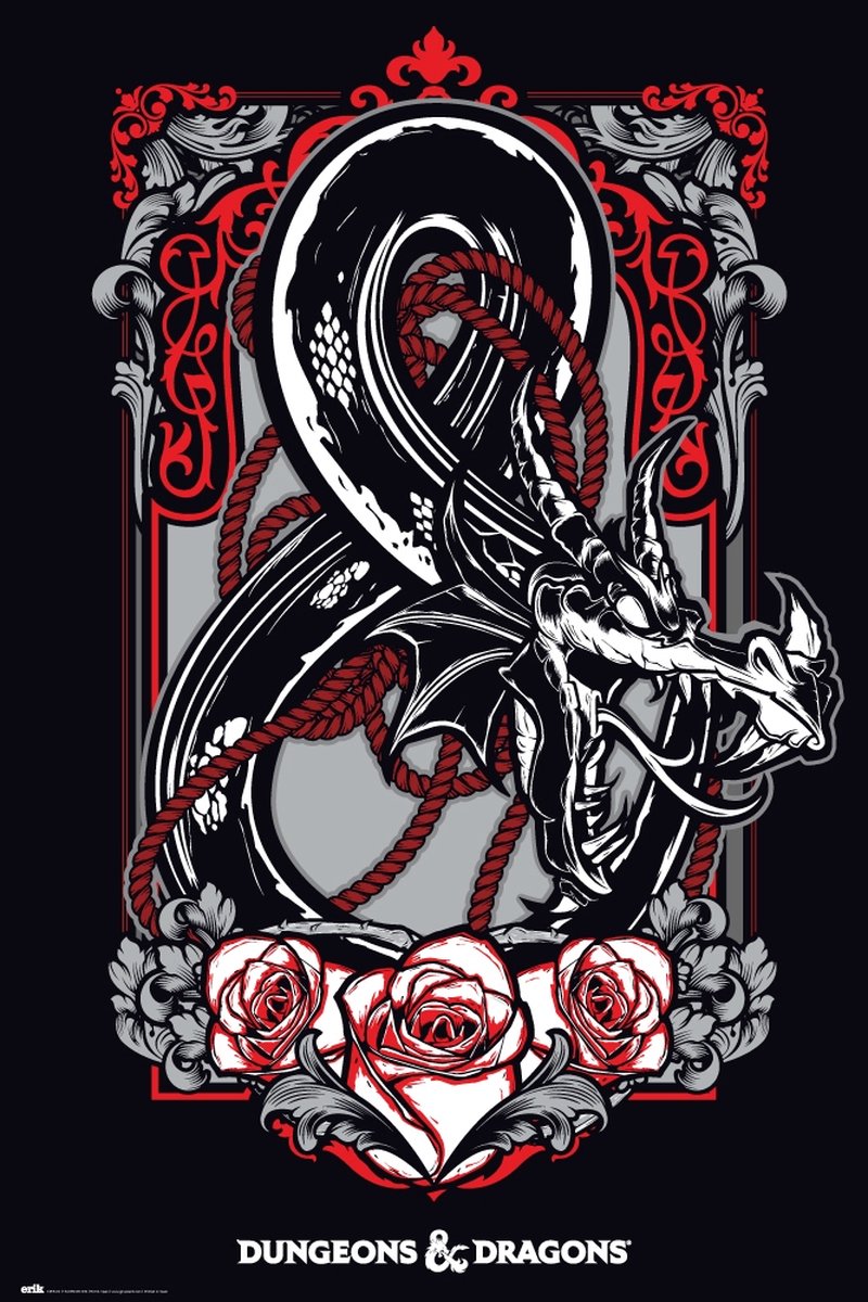 Poster Erik Games: Dungeons &amp; Dragons - Dungeons &amp; Dragons