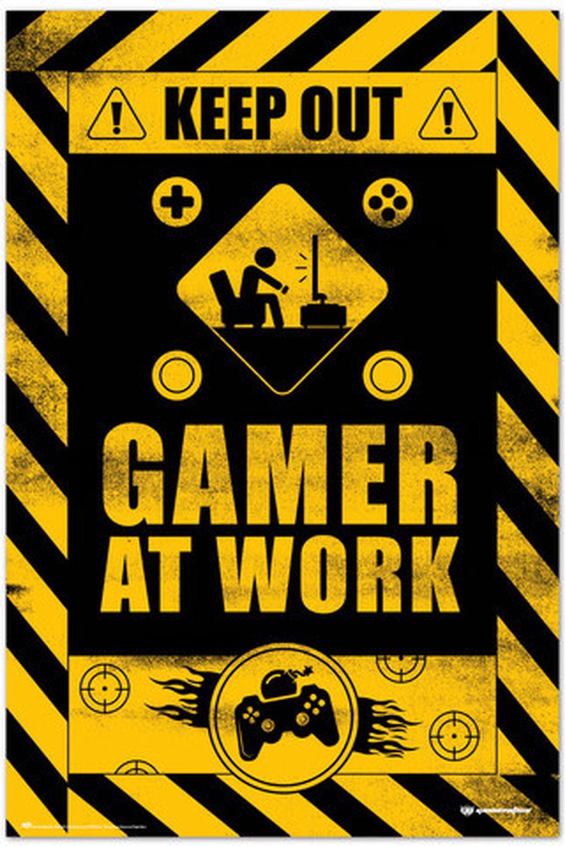 Poster Erik Games: Gameration - Gamer at Work