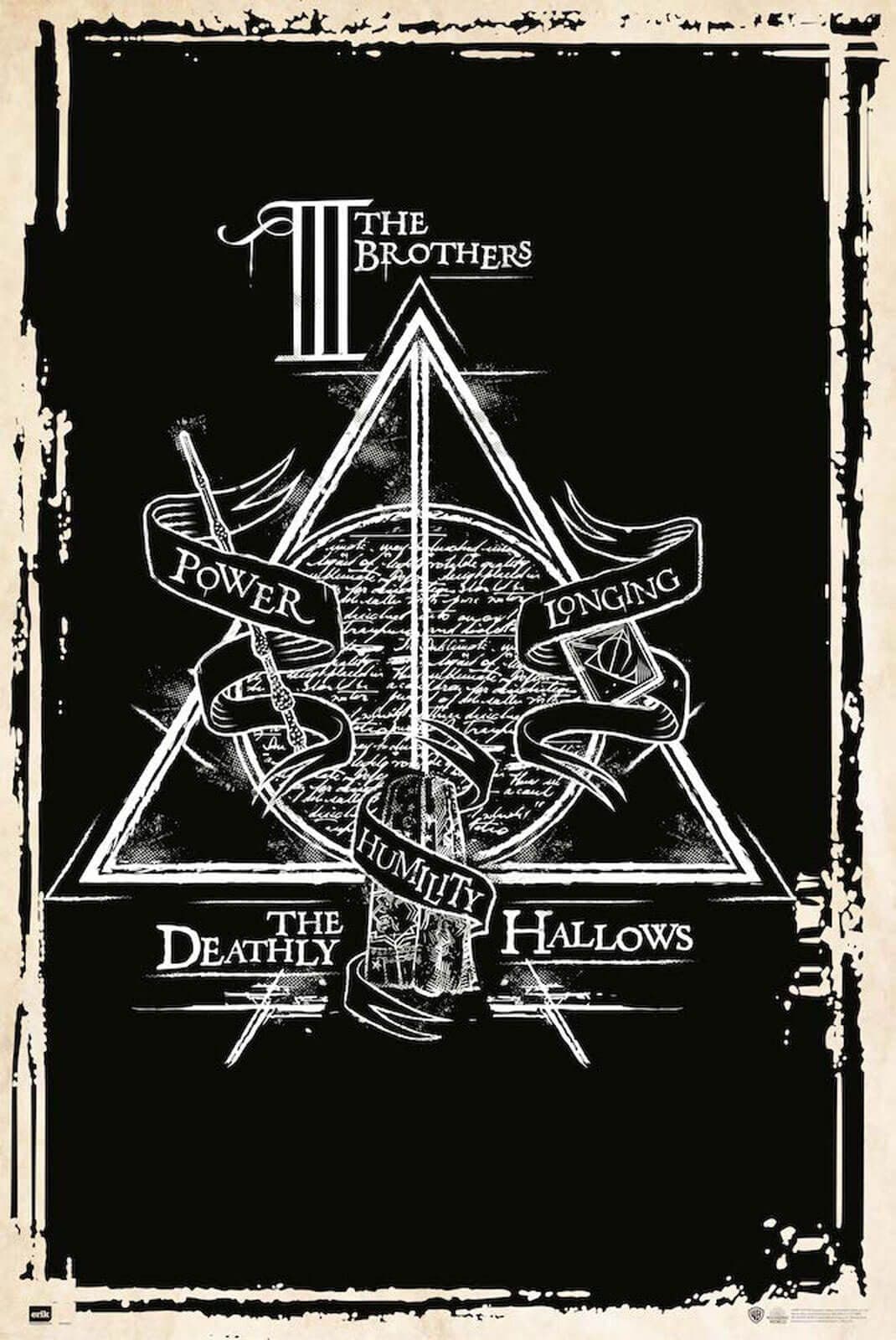 Poster Erik Movies: Harry Potter - Deathly Hallows Symbol