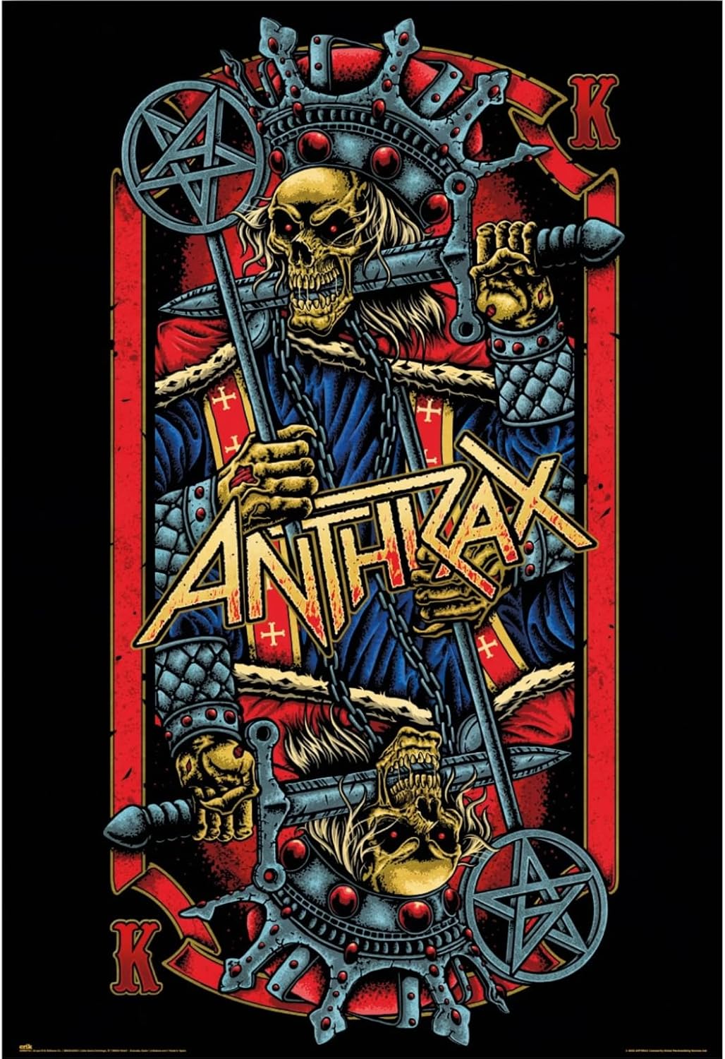 Poster Erik Music: Anthrax - Evil Kings