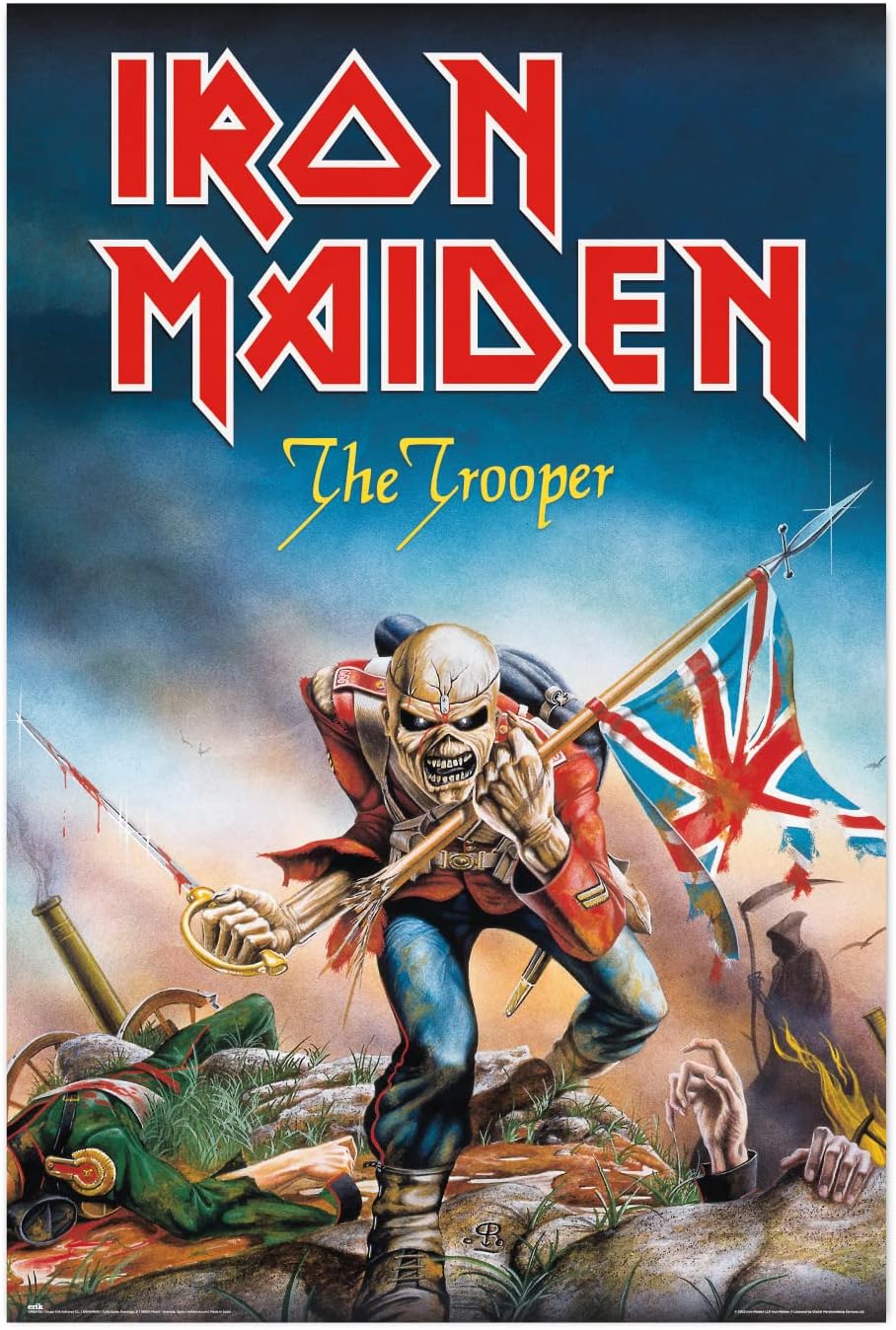 Poster Erik Music: Iron Maiden - The Trooper