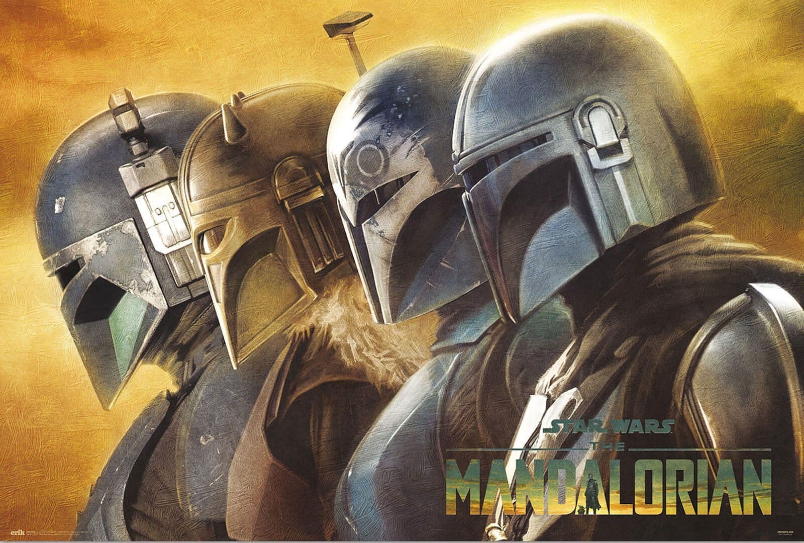 Poster Erik Television: The Mandalorian - Mandalorians