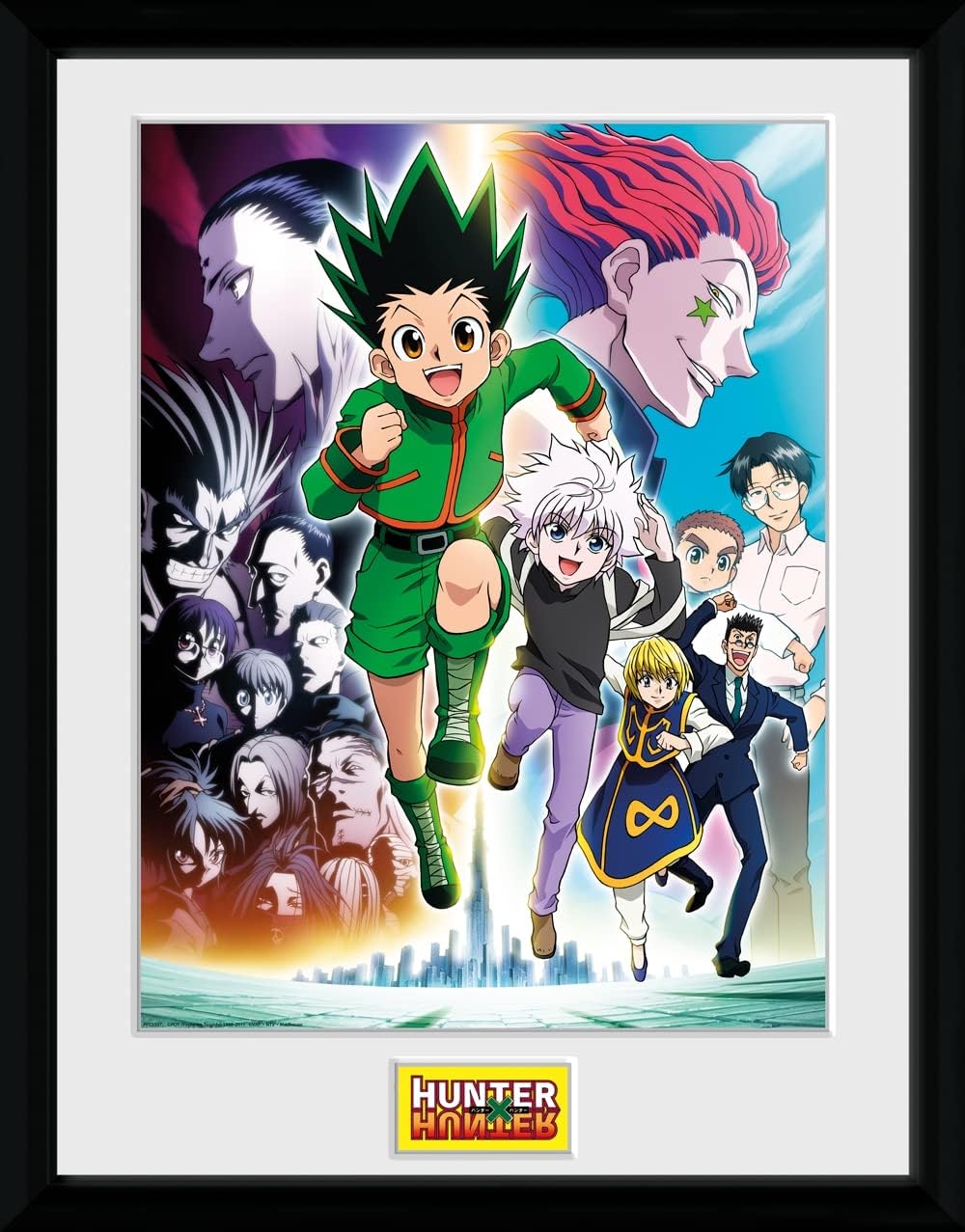 Afiș înrămat GB eye Animation: Hunter X Hunter - Running