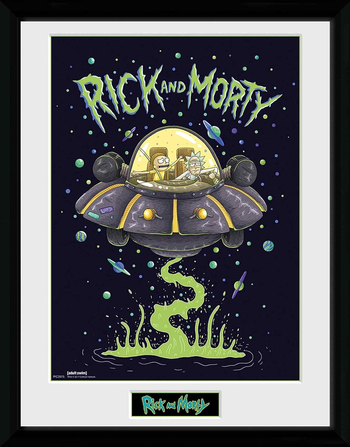 Afiș înrămat GB eye Animation: Rick &amp; Morty - Ship