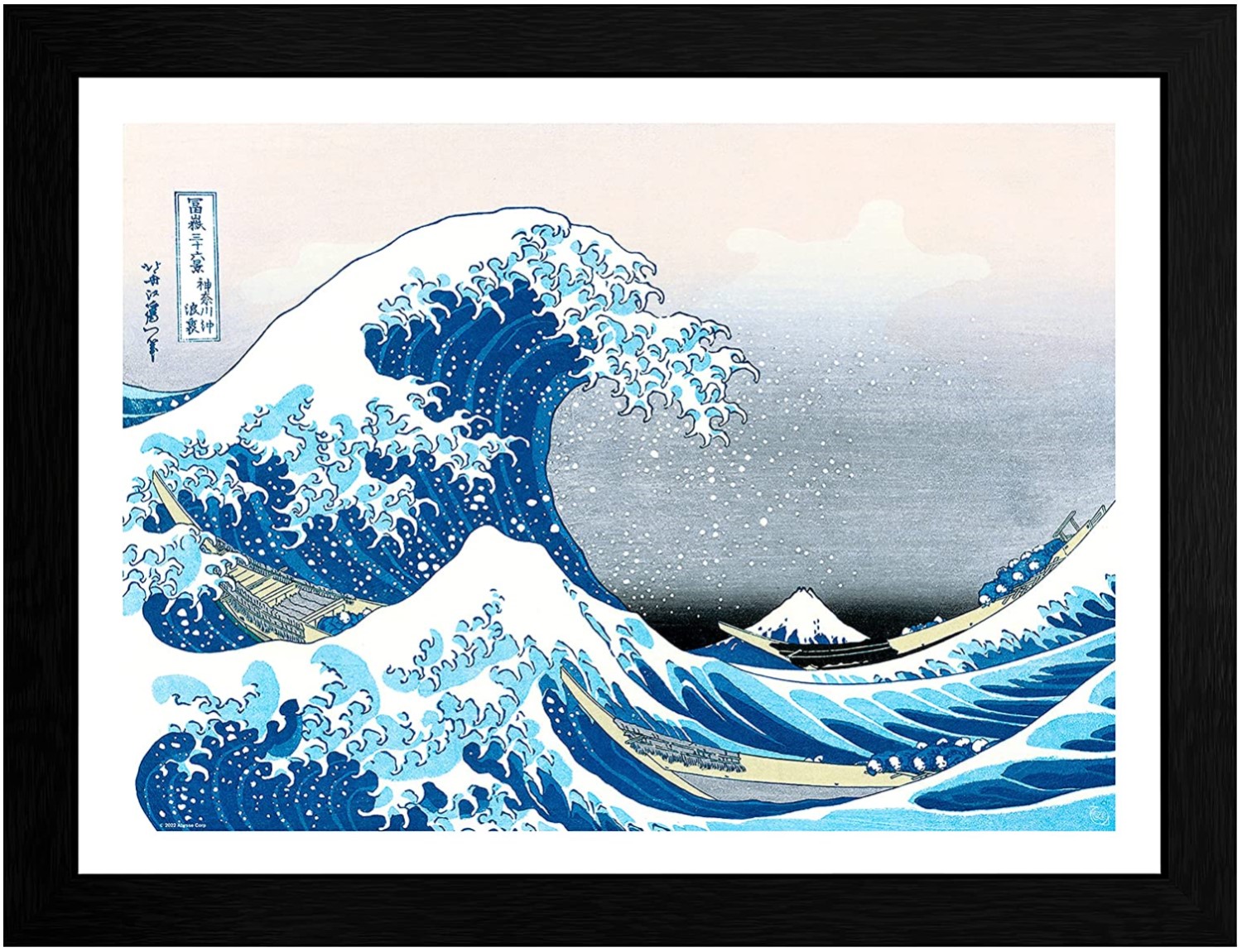 Afiș înrămat GB Eye Art: Hokusai - Great Wave