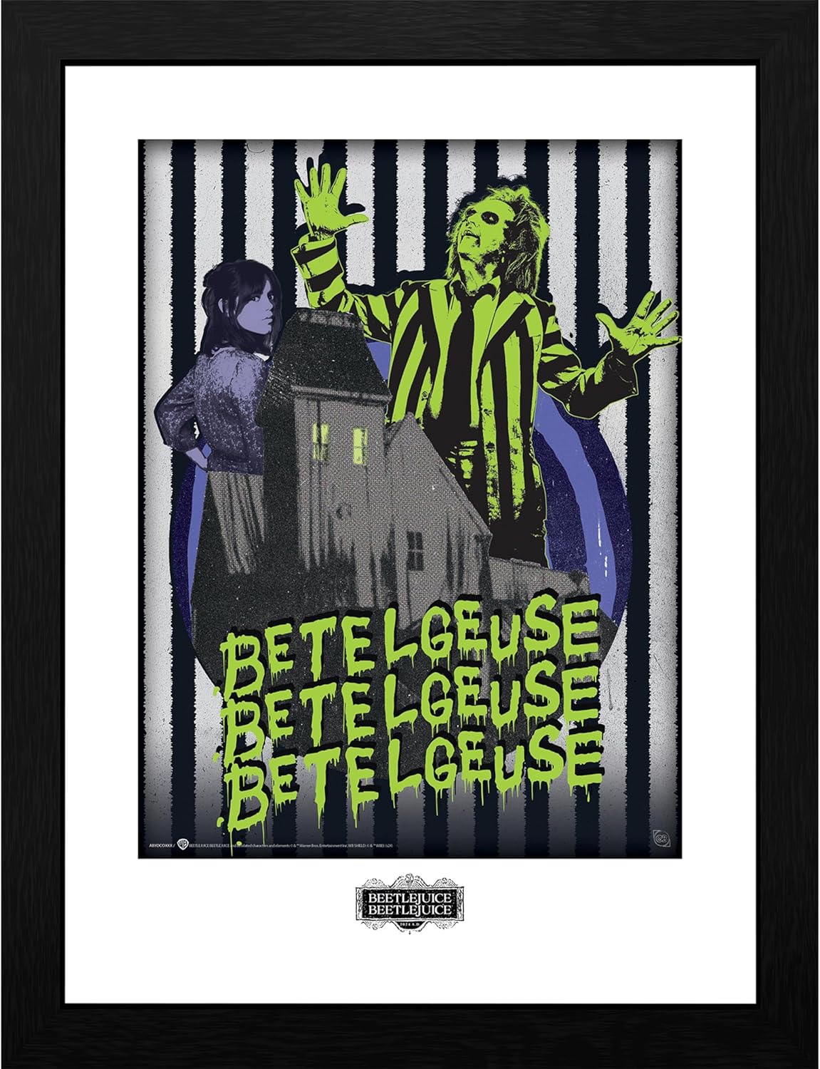 Posterul înrămat  GB eye Movies: Beetlejuice - Beetlejuice Beetlejuice