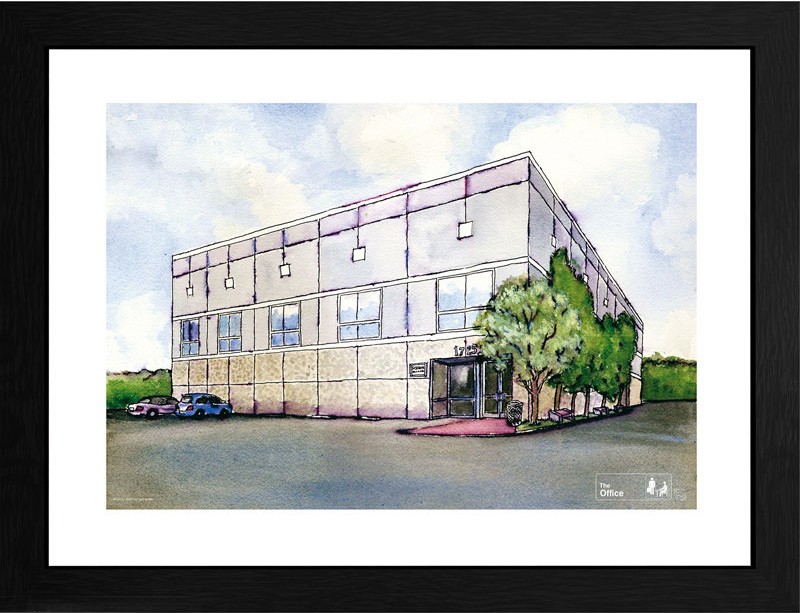 Poster cu ramă GB eye Television: The Office - Pam Watercolor