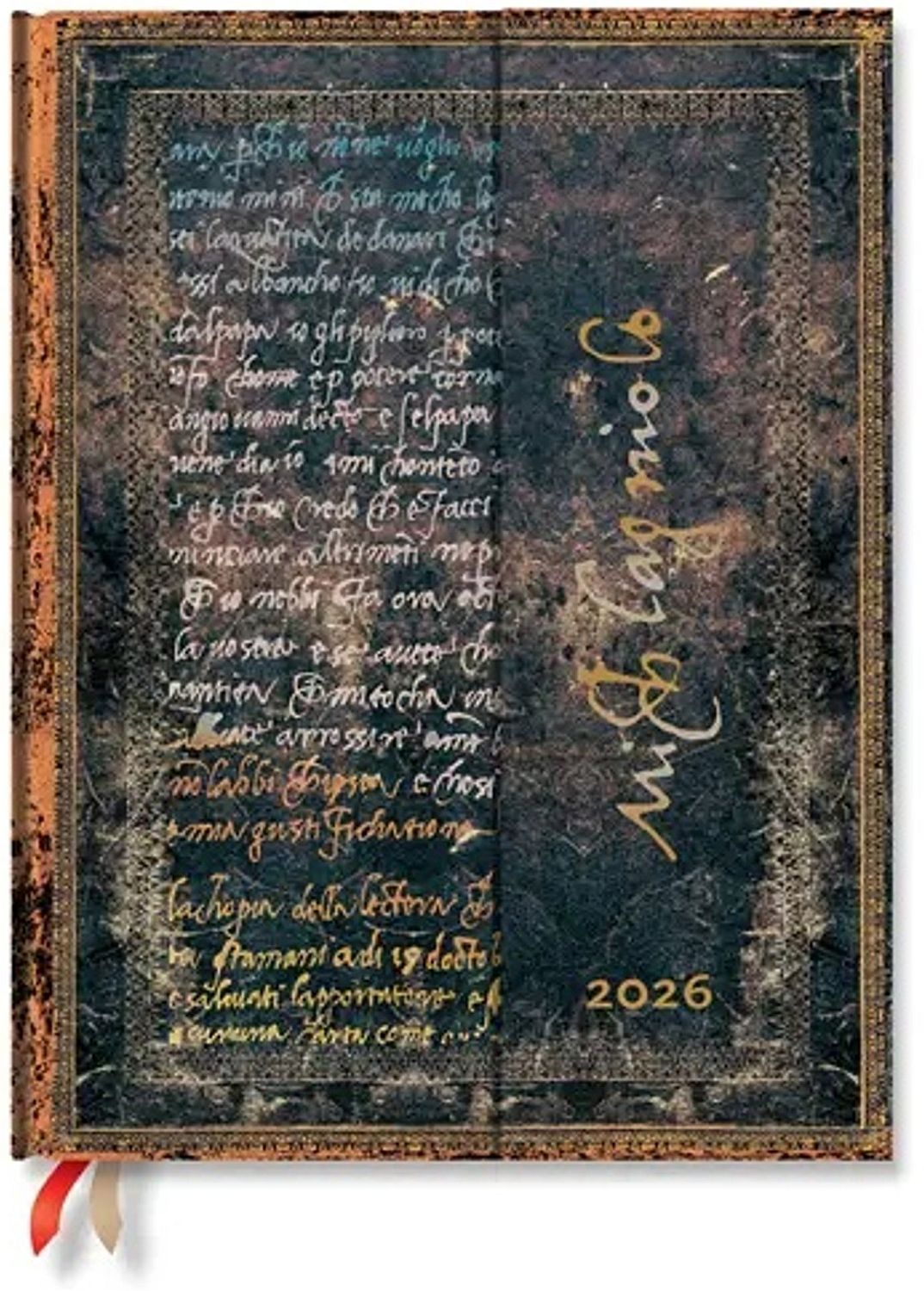 Planner Paperblanks Michelangelo - Ultra Verso, 80 foi, 2026