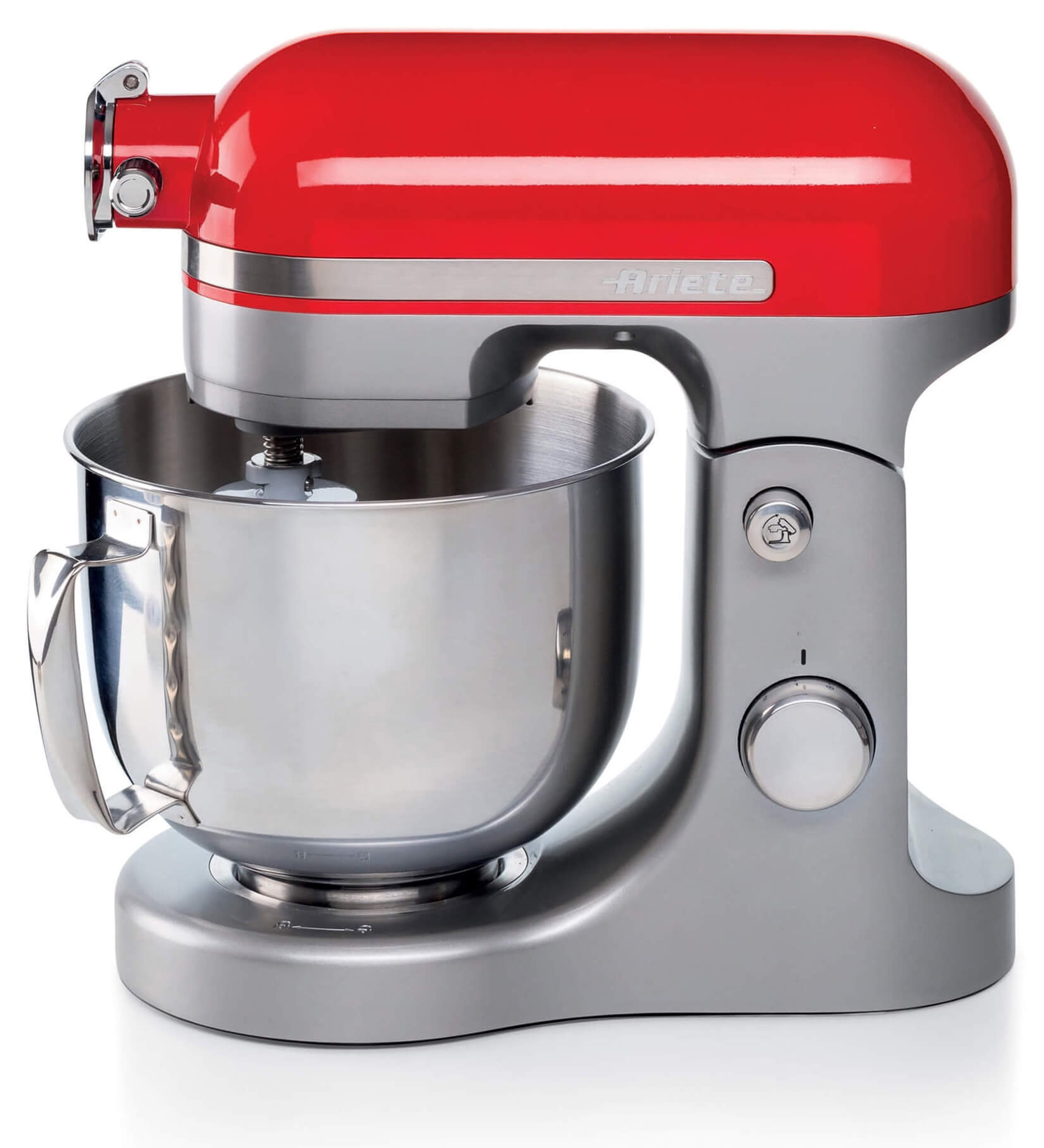 Mixer planetar Ariete - Moderna, 1589/00, 1600W, 5.5 l, 11 viteze, roșu