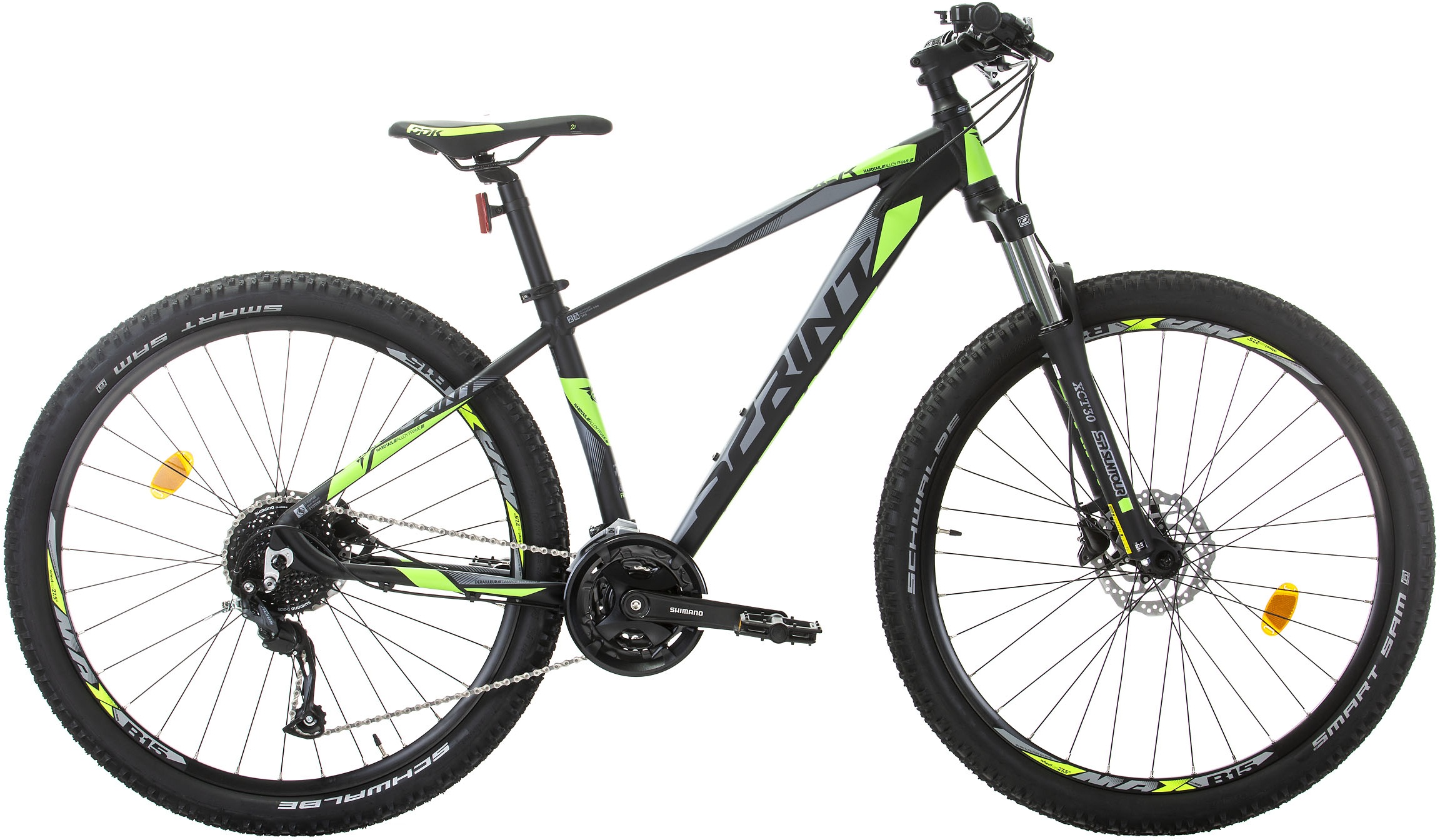 Bicicletă de munte cu viteze SPRINT - Maverick Pro, 29", 480 mm, negru/verde