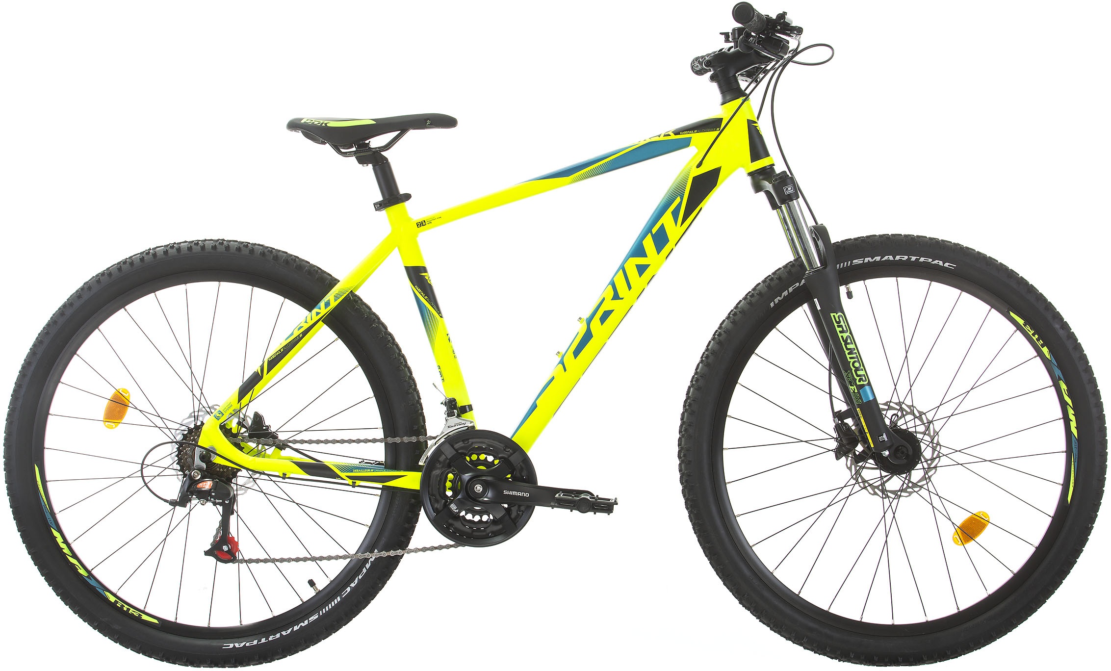 Bicicletă de munte SPRINT - Maverick, 27.5", 440 mm, verde