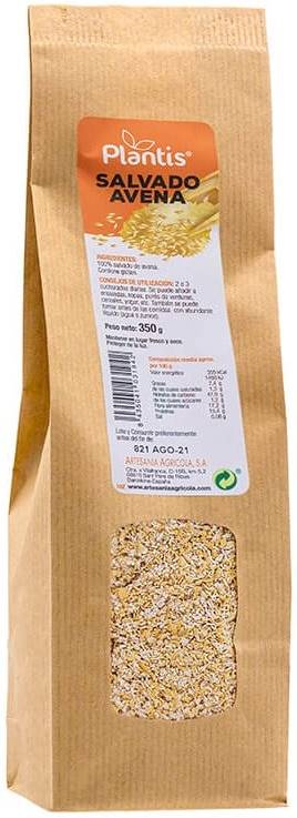 Plantis Tărâțe de ovăz, 350 g, Artesania Agricola