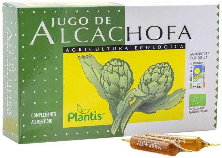 Plantis Suc de anghinare, 20 de fiole de băut, Artesania Agricola
