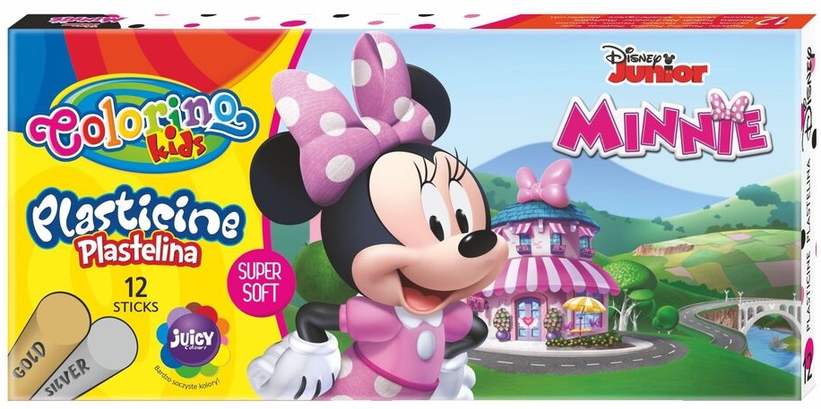 Plastilina Colorino Disney Junior Minnie 12 culori
