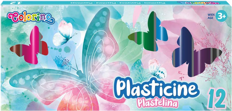 Plastilină Colorino - Dreams, 12 culori