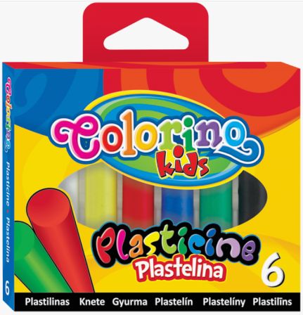 Colorino Kids Plasticine - 6 culori