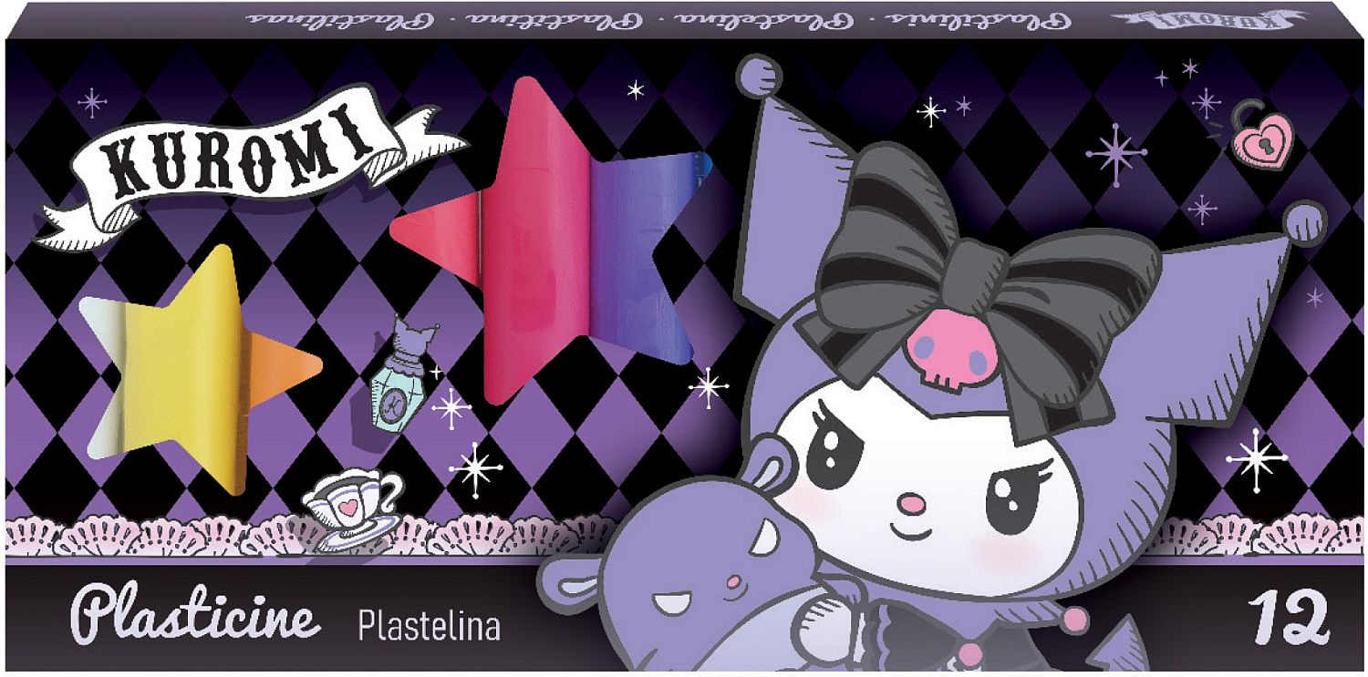 Plastilină Cool Pack Kuromi - 12 culori
