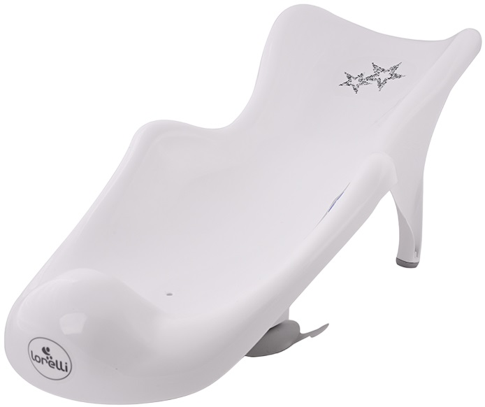 Saltea de baie din plastic Lorelli - Little Stars, White