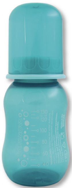 Baby Nova Sticlă de plastic  130 ml.  portocaliu