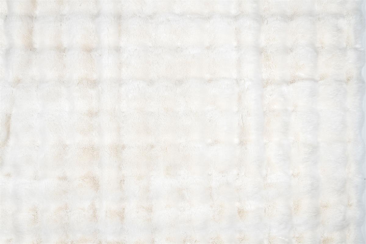 Material cu puf STOF - Nebraska, 150 cm, Off-White