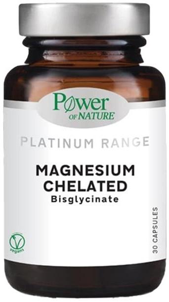 Platinum Range Magnesium Chelated - 30 capsule, Power of Nature