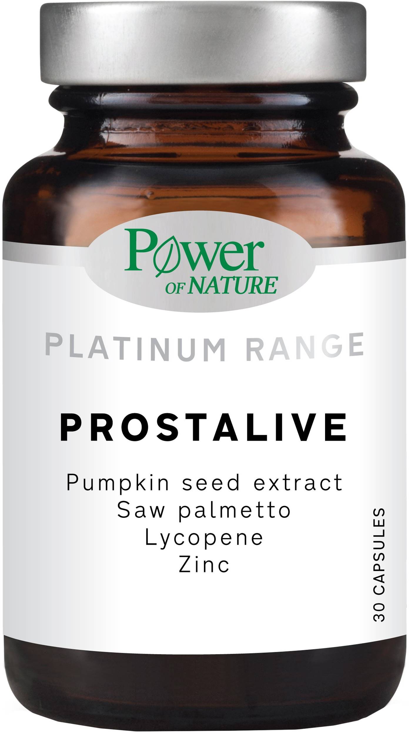 Platinum Range Prostalive - 30 capsule, Puterea Naturii