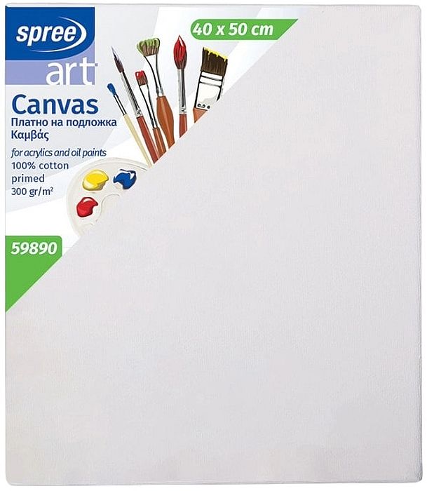 Pânză de pictură pe cadru Spree Art - 40 х 50 cm, 100% bumbac