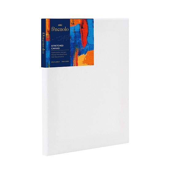 Pânză pentru pictură Deli Finenolo - EC279-2, 100% bumbac, 18 х 24 cm