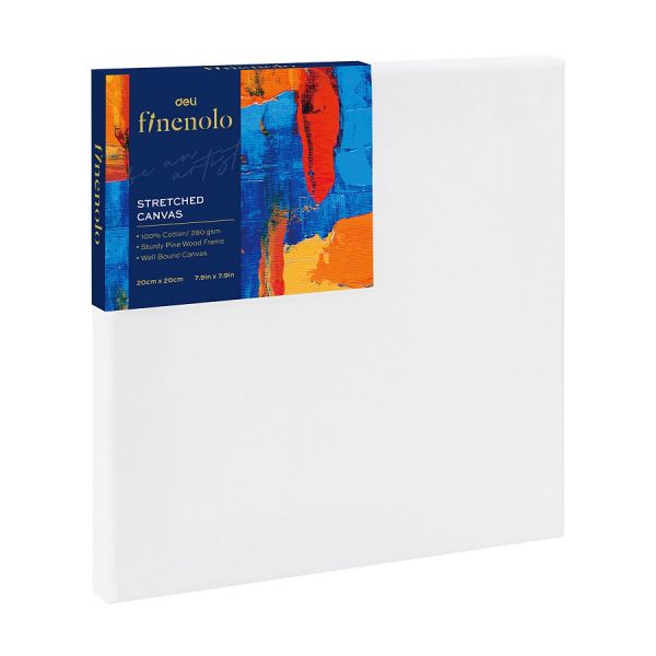 Pânză pentru pictură Deli Finenolo - EC279-3, 100% bumbac, 20 х 20 cm