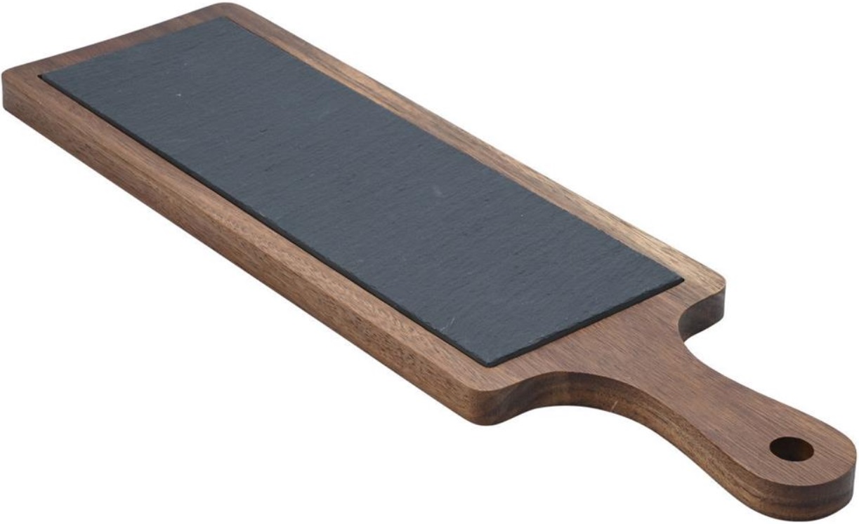 Platou pentru servire Estia – cu gravură laser, 44 x 12 cm