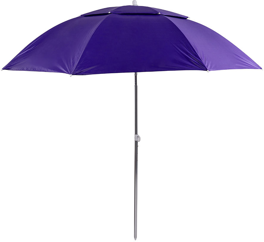 Umbrelă de plajă Muhler - YL1039, 2 x 2 m, violet