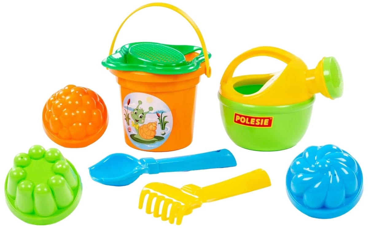 Set de plajă  Polesie Toys - 8 piese , sortiment