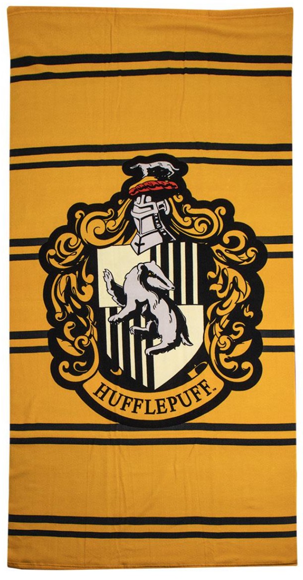 Prosop de plajă Cerda Movies: Harry Potter - Huffelpuff (Crest)