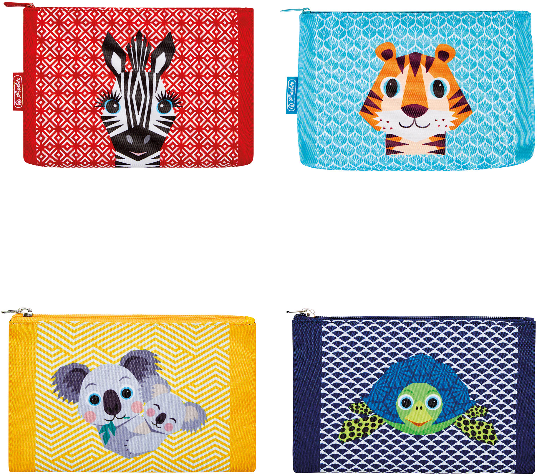 Penar plat Herlitz - Cute Animals, gama larga