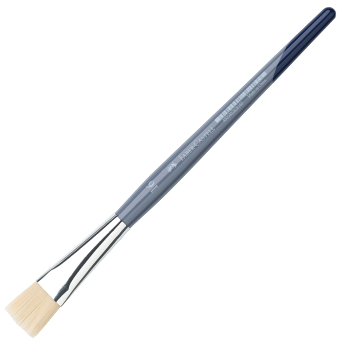 Pensula plata pentru desen Faber-Castell №16 - Par sintetic