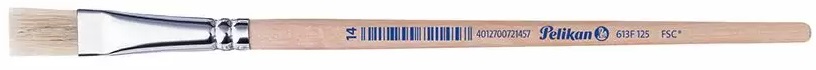 Pensulă de desen plat Pelikan 613F - Natur, №14