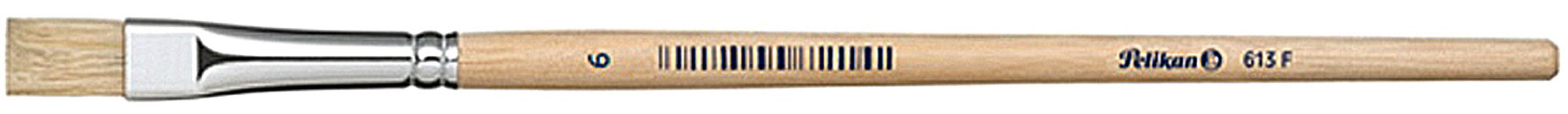 Pensulă de desen plat Pelikan 613F - Natur, №6