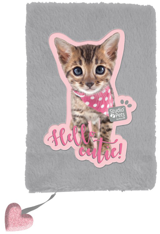 Jurnal de plus Paso Studio Pets - Hello cutie, A5, 80 de file