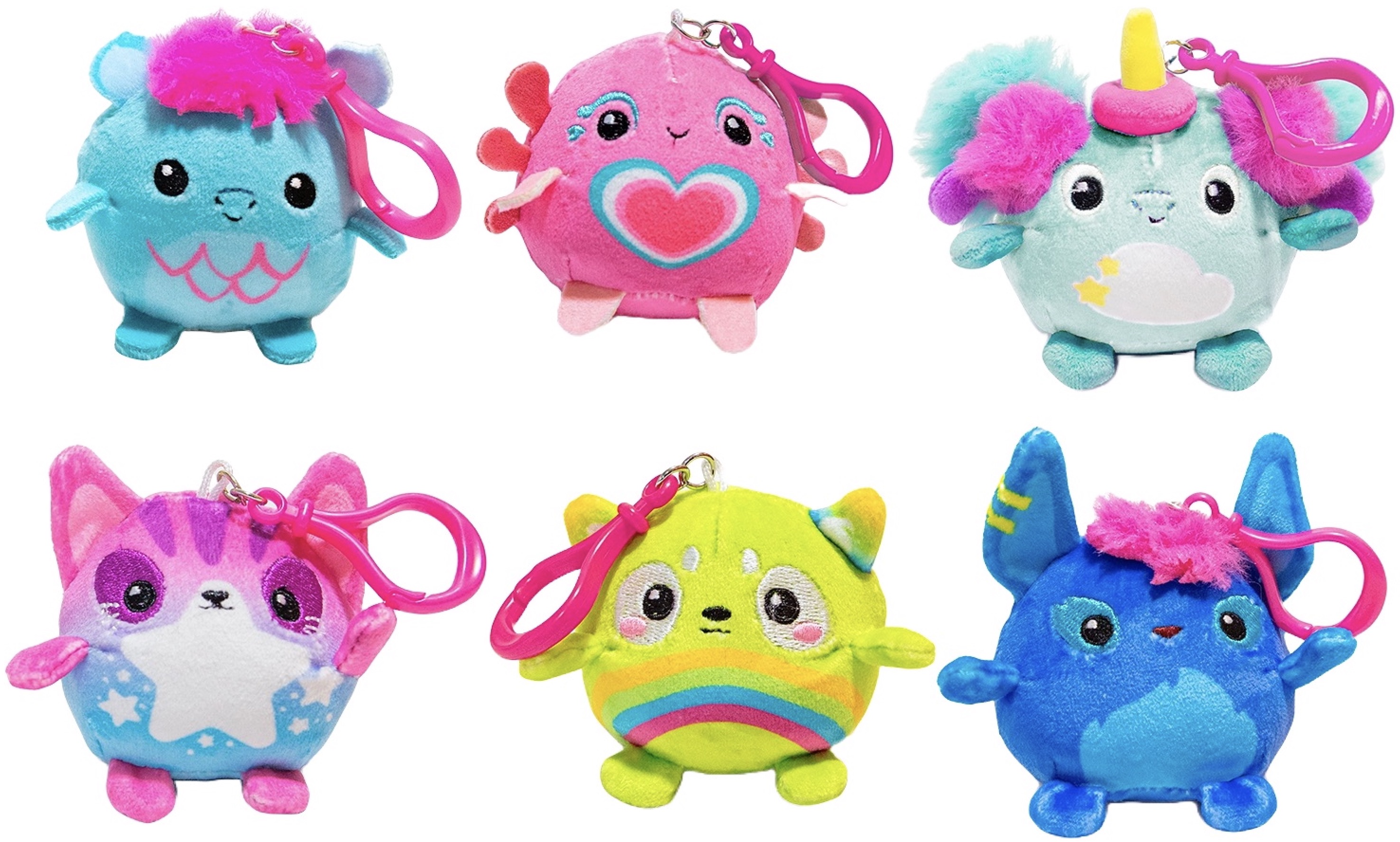 Breloc de pluș Craze Squishpets - Sortiment, 6 cm