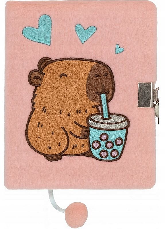 Jurnal secret de pluș  St. Majewski My Little Friend - Capibara