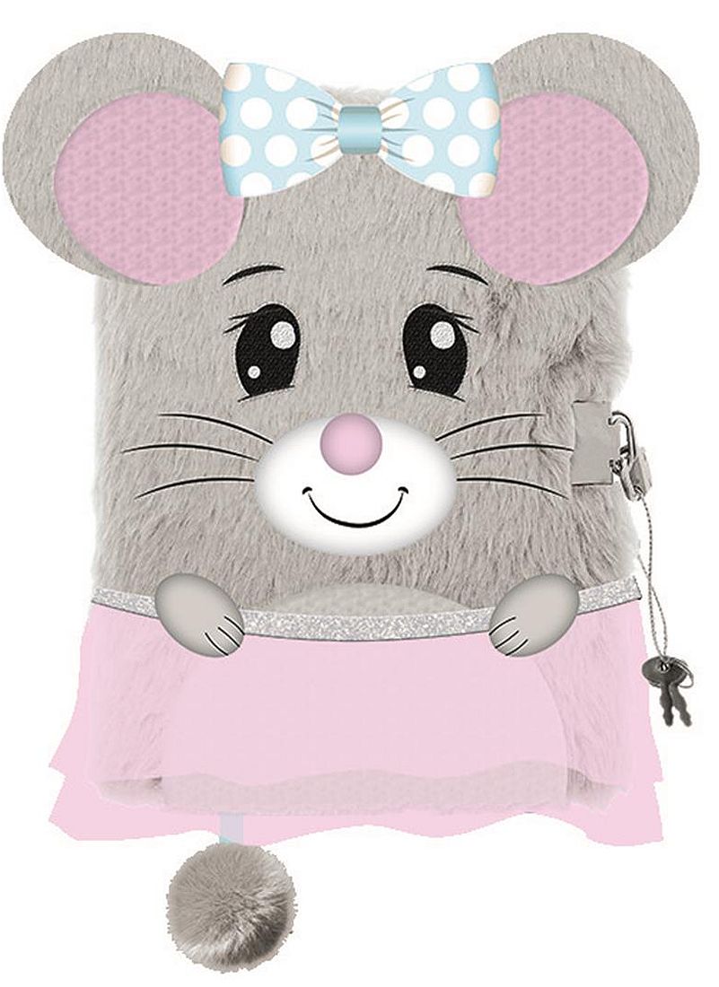 Jurnal secret de pluș  St. Majewski My Little Friend - Mouse