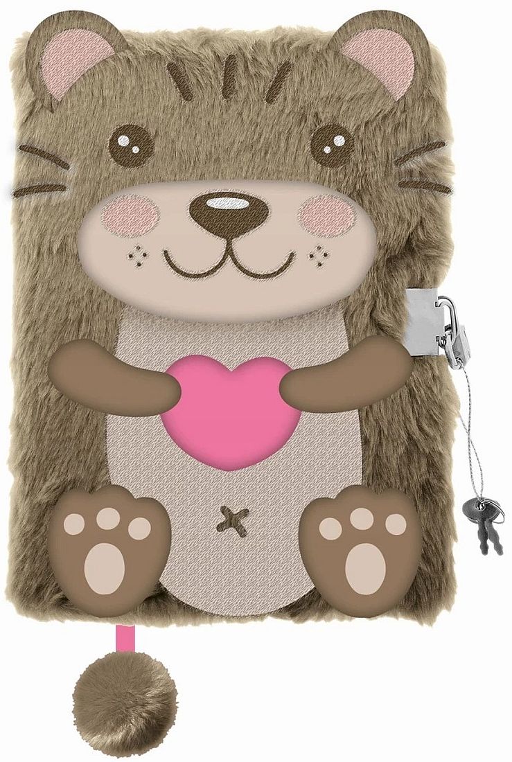 Jurnal secret de pluș  St. Majewski My Little Friend - Otter